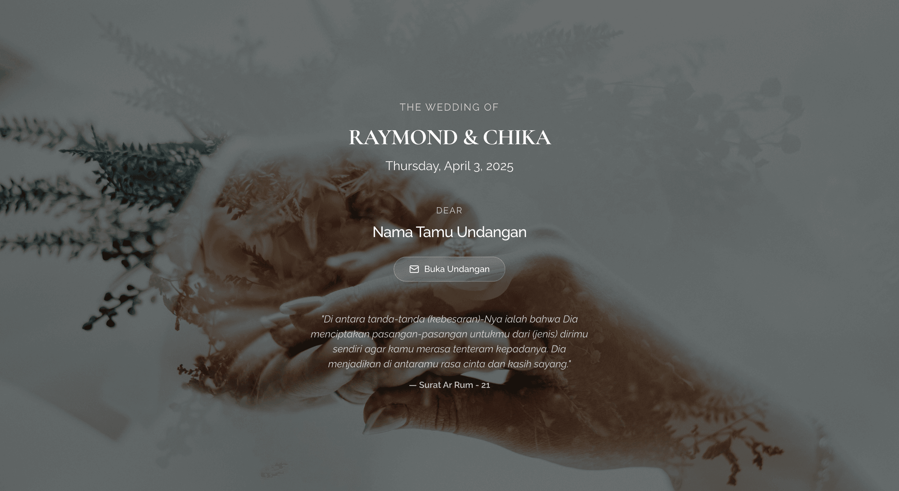 Valverra Wedding Template